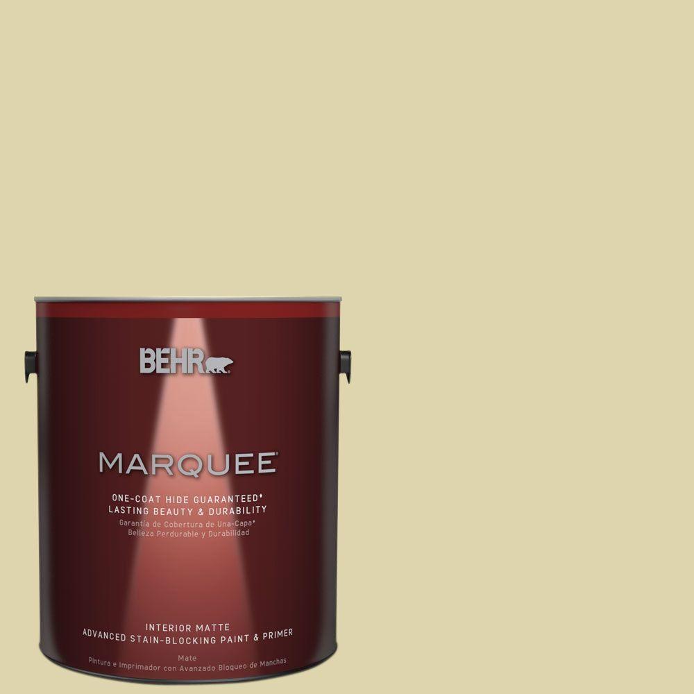 BEHR MARQUEE 1 gal. PPU1019 Conifer Green OneCoat Hide Matte