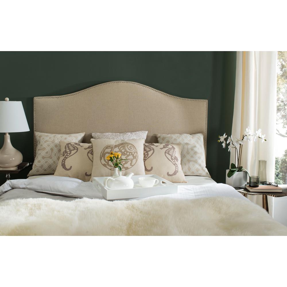 Safavieh Connie Hemp Queen Headboard Mcr4620f The Home Depot