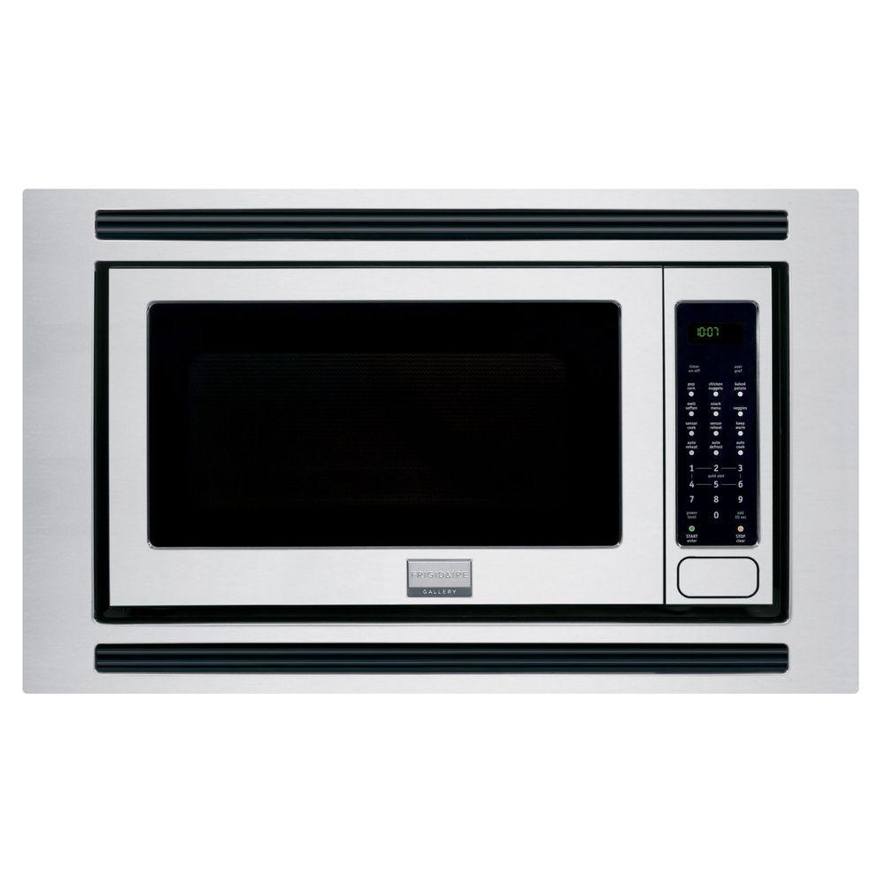 Interior Light Built In Microwaves The Home Depot Microwave In Stainless Steel Built Capable With Sensor