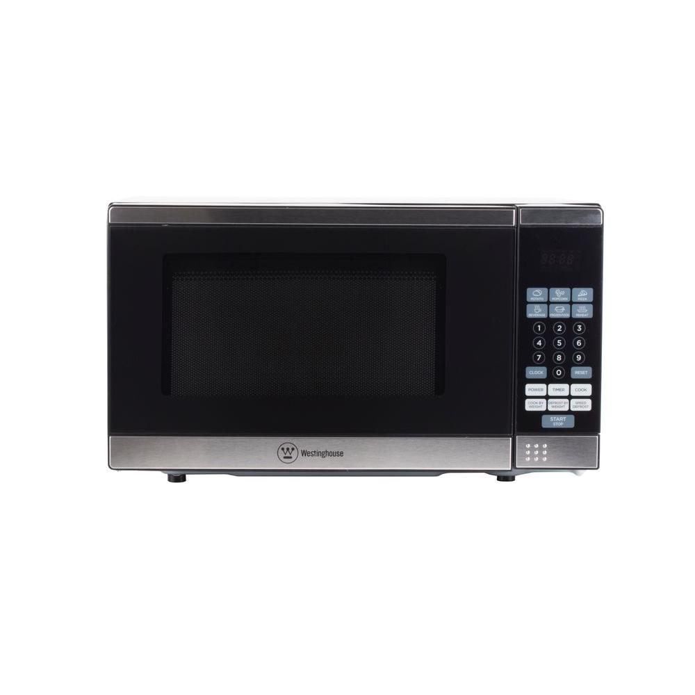 Small Countertop Microwaves The Home Depot Countertop Microwave In Black Stainless Steel