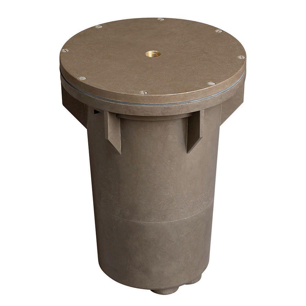 Hinkley Lighting 120Volt LineVoltage Bronze Burial Ballast Box53000BZ The Home Depot