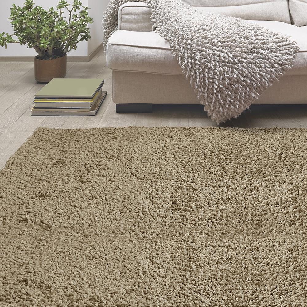 Lanart Palazzo Shag Oat 6 ft. x 9 ft. Area RugROPE6X9OA The Home Depot