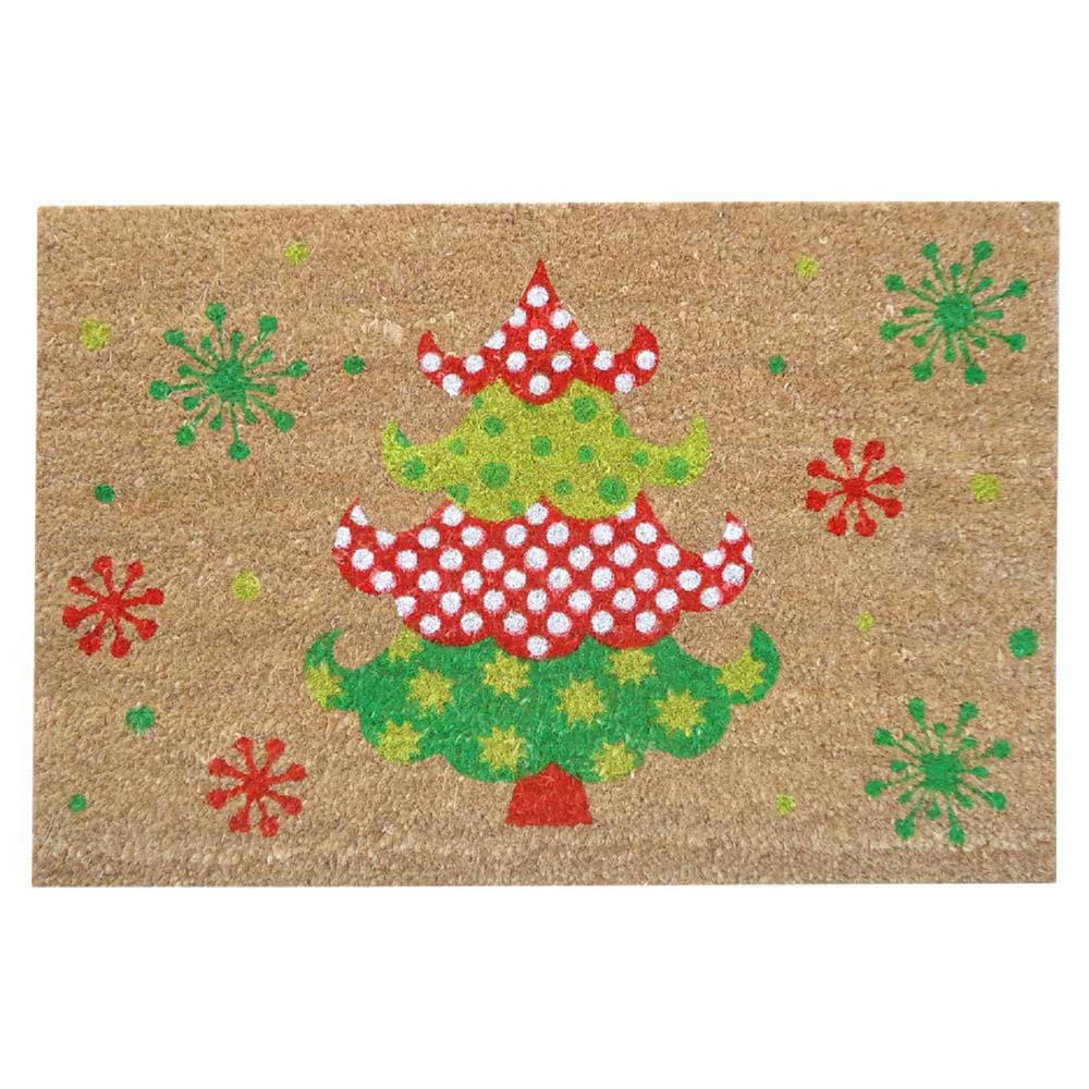 Nedia Home Holly Jolly Tree 16 in. x 24 in. SuperScraper Nedia Home Holly Jolly Tree 16 in. x 24 in. SuperScraper
