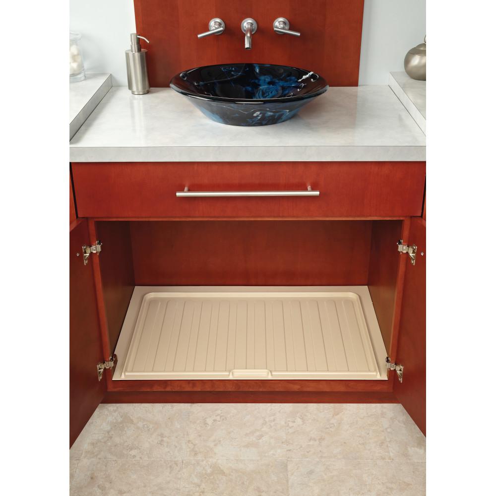 Almond Rev-A-Shelf LD-6591-24-15-1 Sink Base Organizers