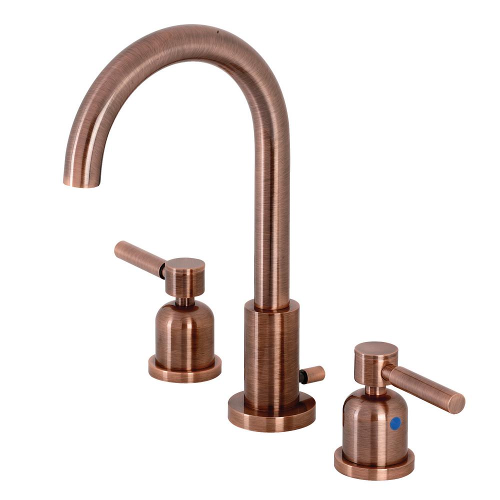 Kingston Brass Concord 8 in. Widespread 2Handle Bathroom Faucet in