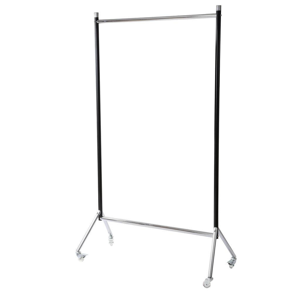 Happimess Sophia Single Bar 378 In X 708 Black Chrome Garment