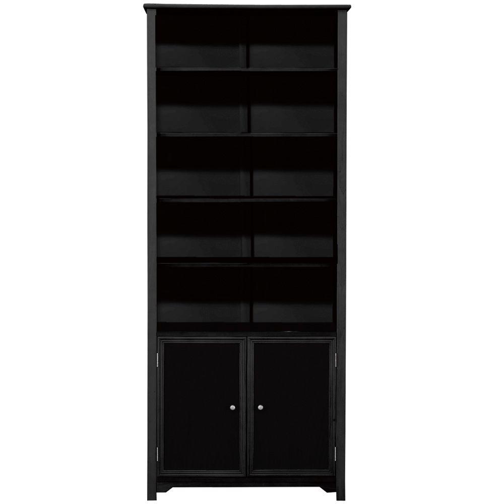 Home Decorators Collection Artisan Um Oak Storage Open Bookcase