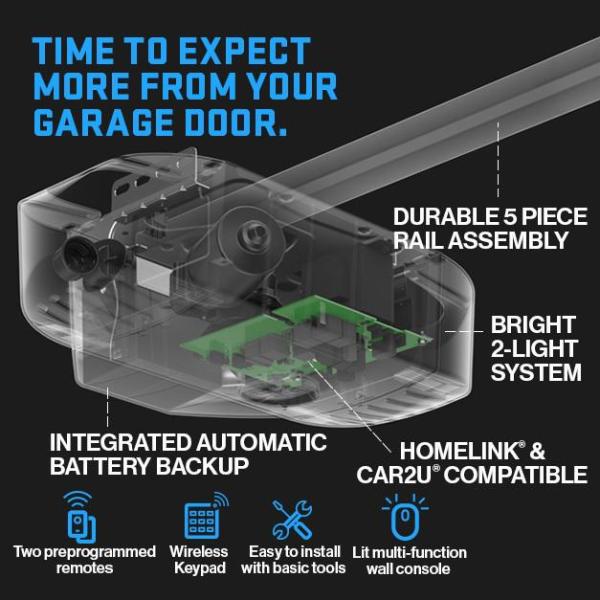 Genie Chaindrive 750 3 4 Hpc Durable Chain Drive Garage Door Opener With Battery Backup 7035 Tkv The Home Depot - Genie Garage Door Opener Light Not Turning Off Genie Chaindrive 750 3 4 Hpc Durable Chain Drive Garage Door Opener With Battery Backup 7035 Tkv The Home Depot - Genie Garage Door Opener Light Not Turning Off