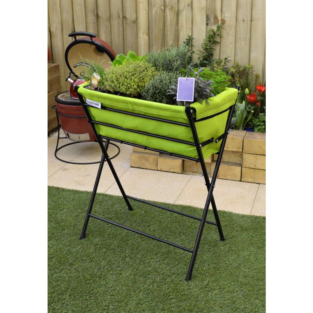26 in. VegTrug Poppy Black with Lime Green FeltPOPKT009LGEFS The Home Depot