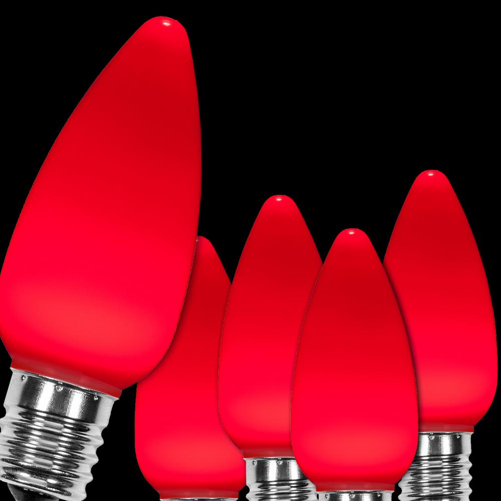 Wintergreen Lighting Opticore C9 Led Red Smooth Opaque Christmas Wintergreen Lighting Opticore C9 Led