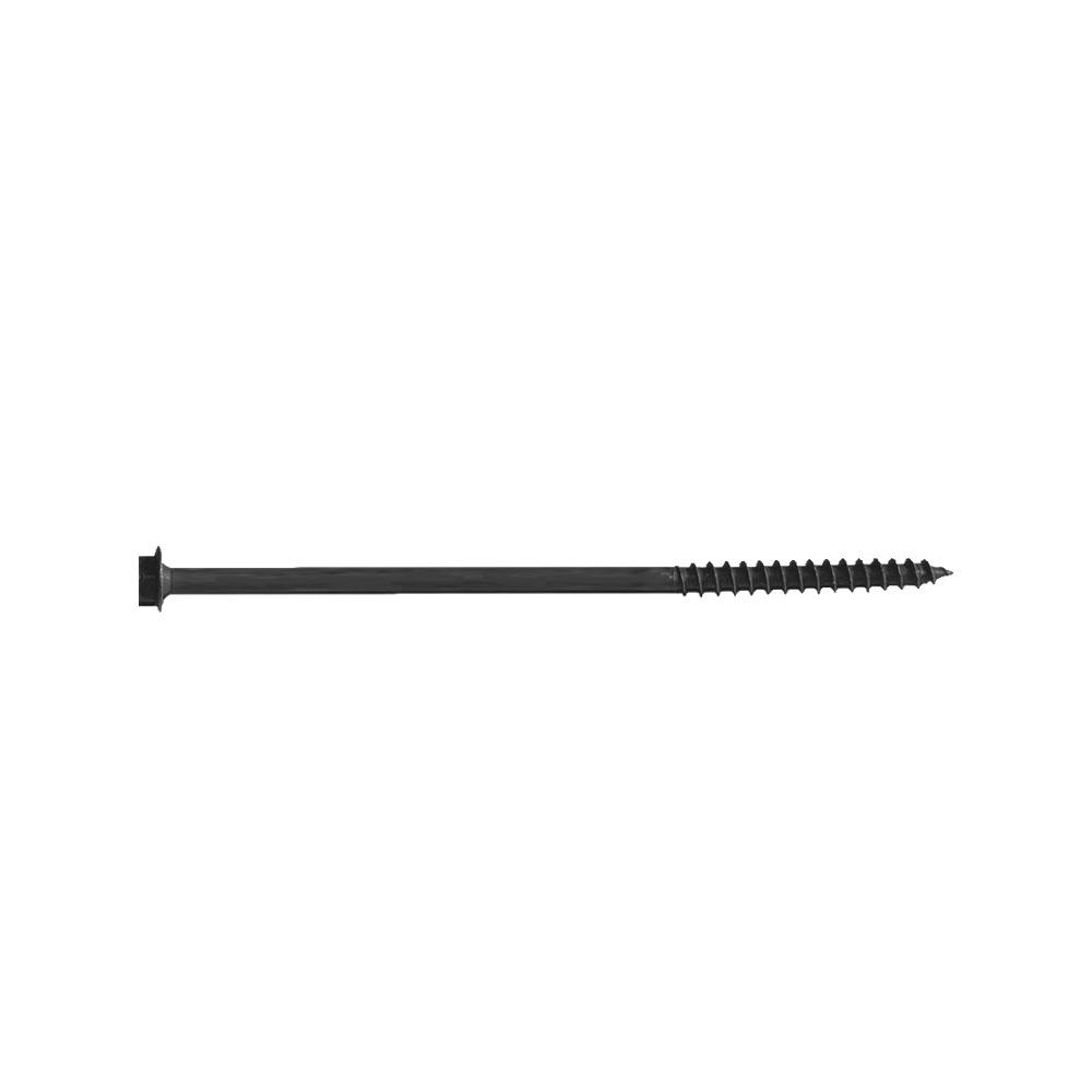 100-Pack X 5-1//2 in. 1//4 in Prime-Line 9055384 Hex Lag Screws A307 Grade A Zinc Plated Steel