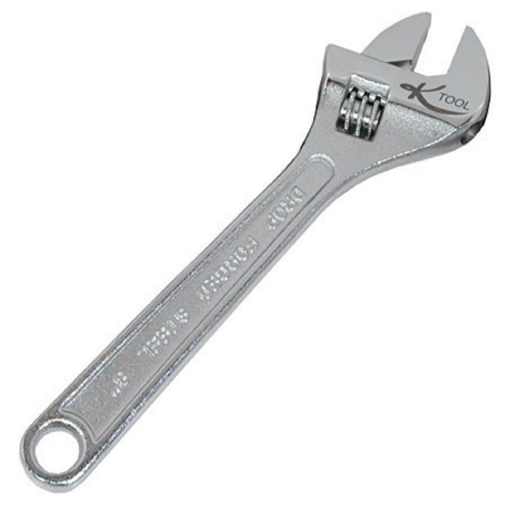 K Tool International 8 in. Adjustable WrenchKTI48008 The Home Depot