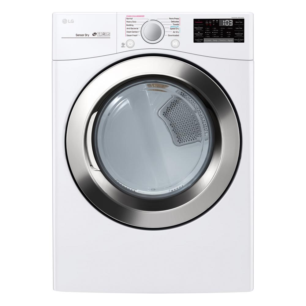 LG Electronics 7.4 cu.ft. Ultra Large Capacity Gas Dryer with Sensor