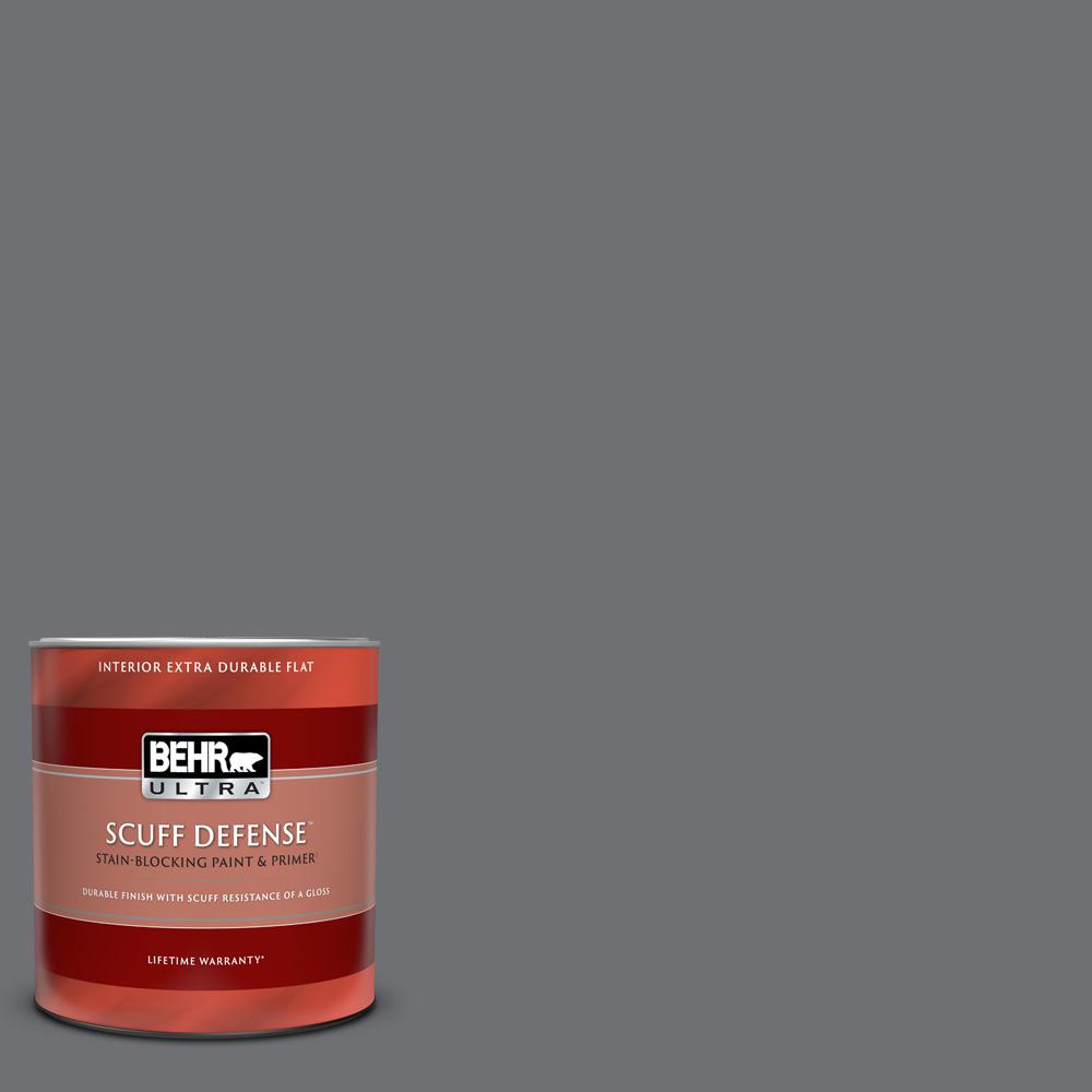 BEHR ULTRA 1 qt. PPU1803 Antique Tin Extra Durable Flat