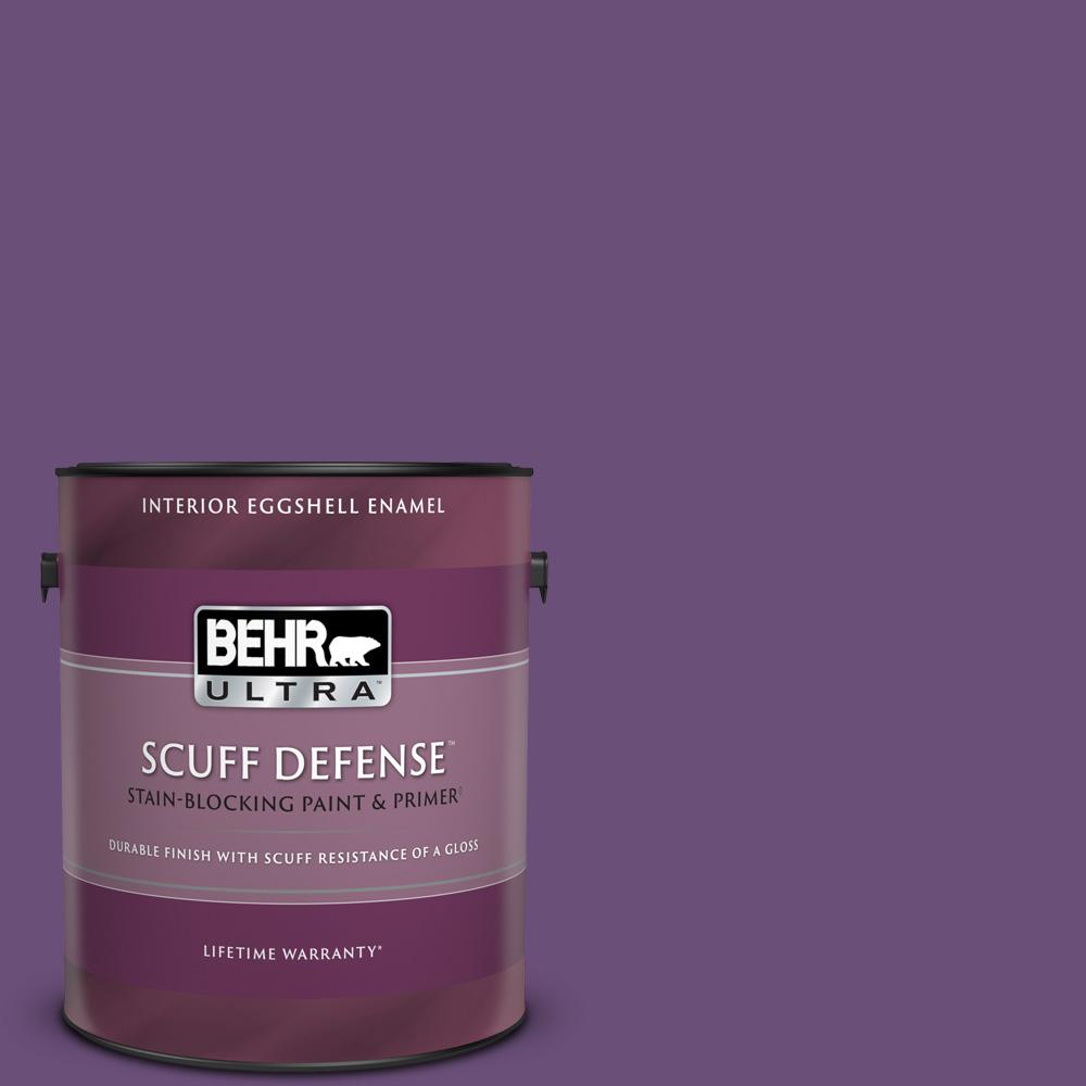 BEHR ULTRA 1 gal. 660B7 Exotic Purple Eggshell Enamel Interior Paint