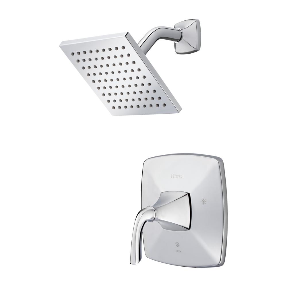 Pfister Bronson 1Handle Shower Faucet Trim Kit in Polished Chrome