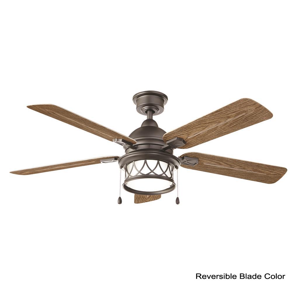 Roanoke 48 In Natural Iron Ceiling Fan Replacement Glass