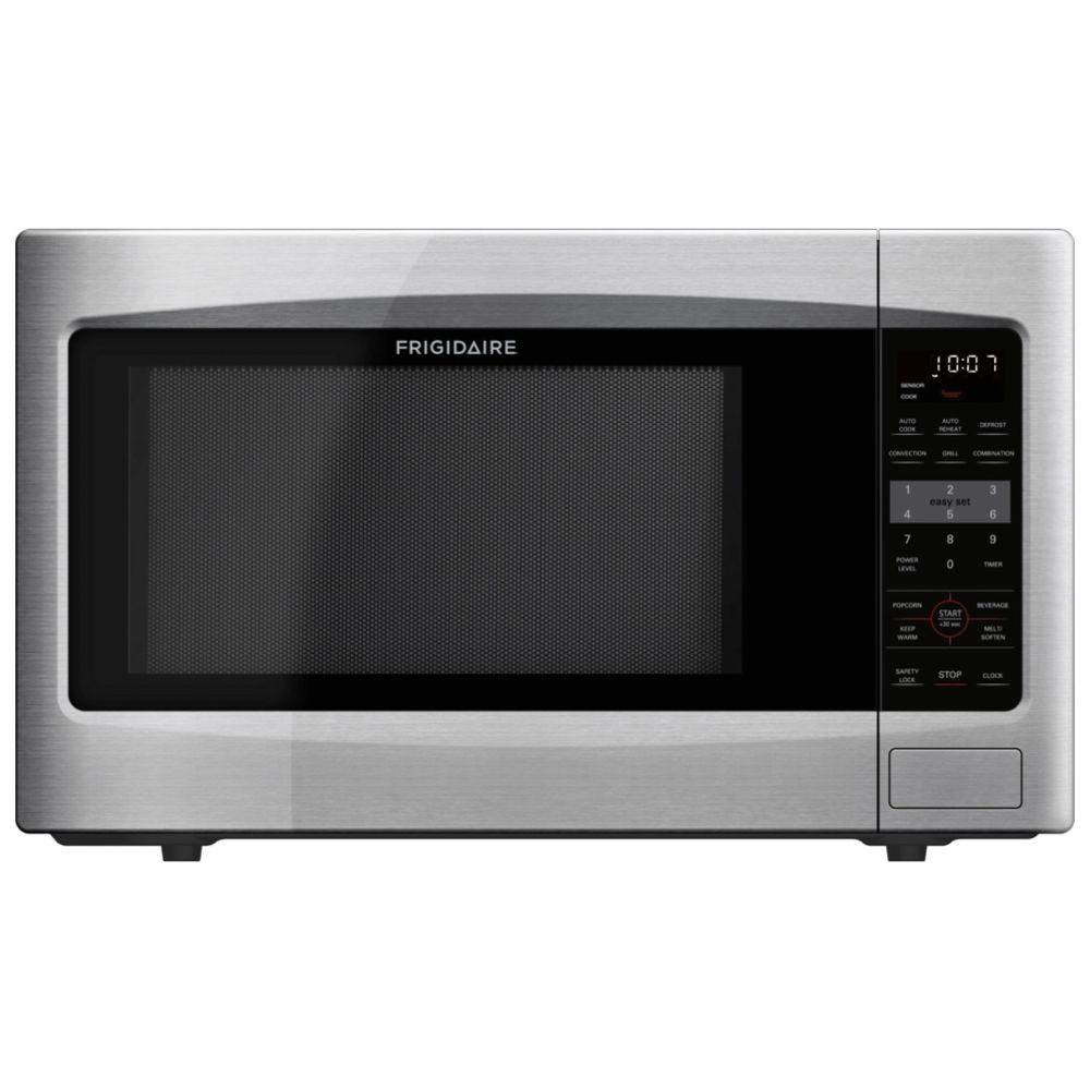 1.2 cu. ft. Countertop Microwave with Convection in Stainless Steel
