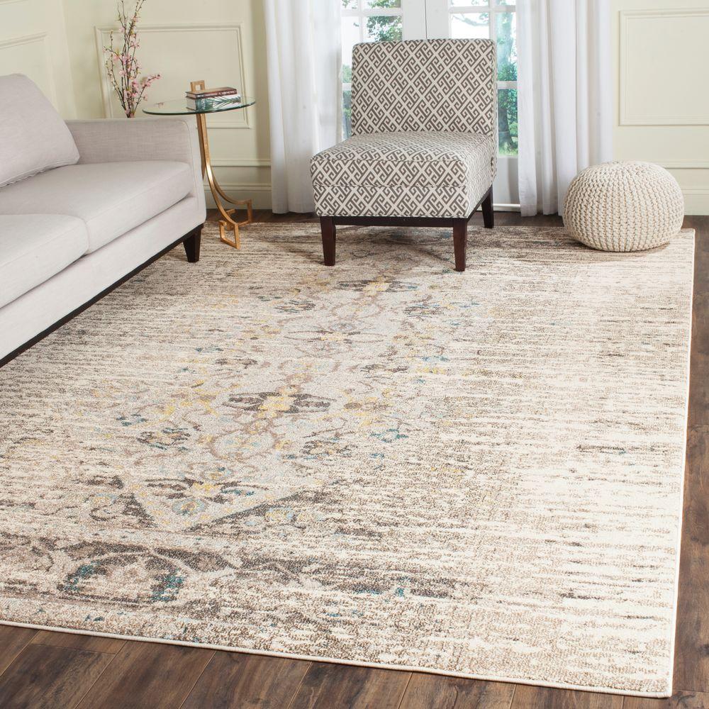 Safavieh Monaco Grey Multi 8 Ft X 11 Area Rug
