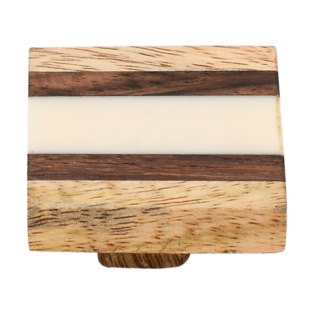 Wood Square Cabinet Knobs Cabinet Hardware The Home Depot