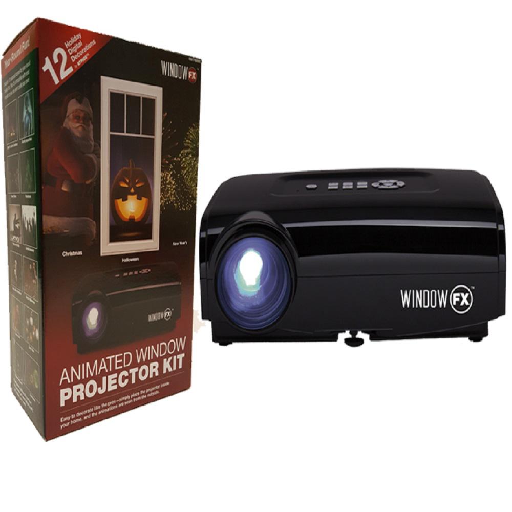 Seasonal Window FX Projector Animated Window Display Kit 