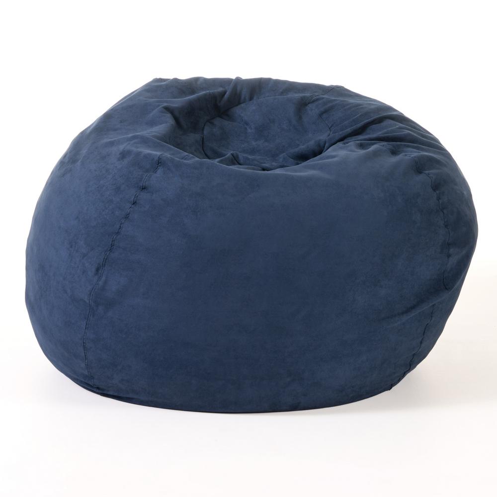 baby blue bean bag chair