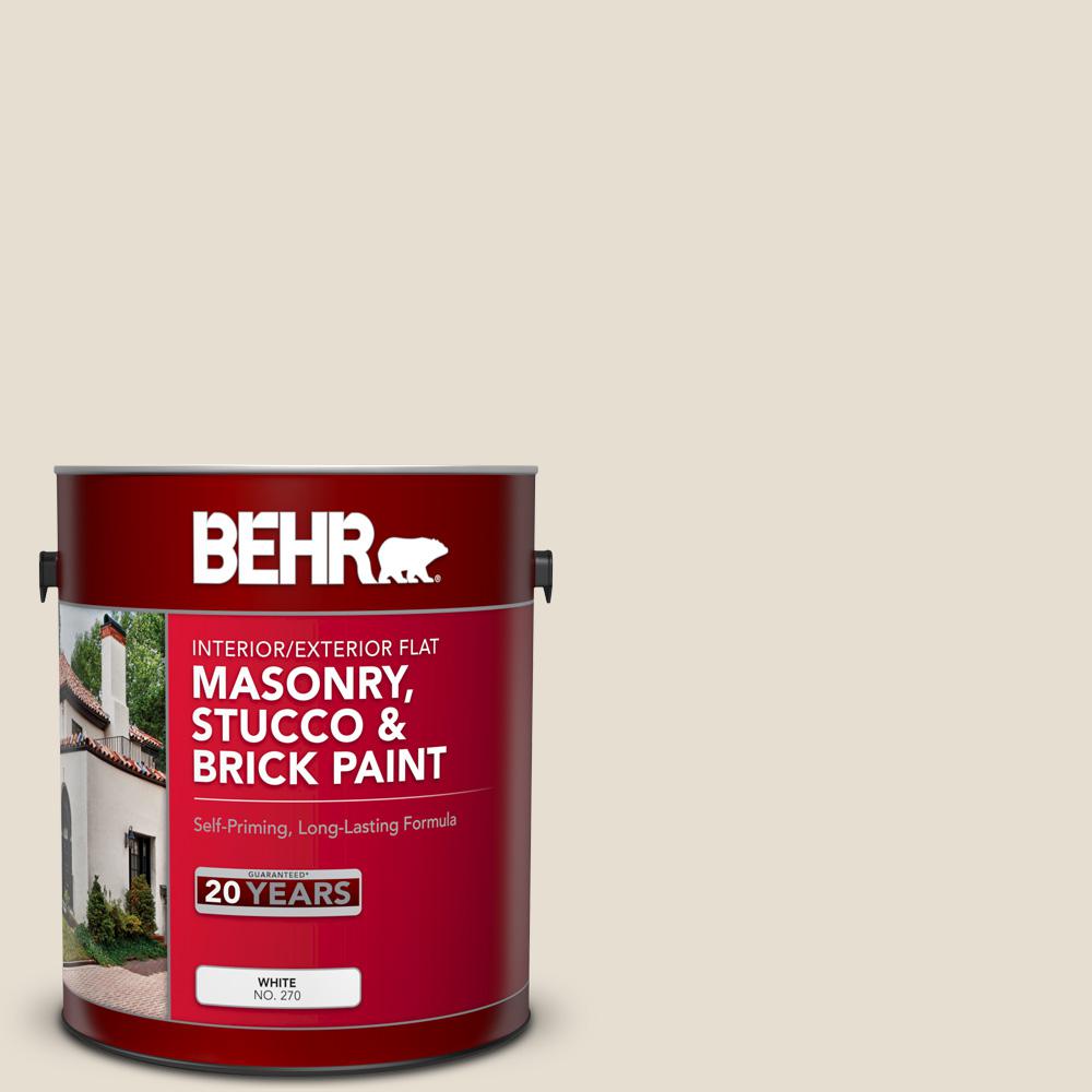 BEHR 1 gal. 750C2 Hazelnut Cream Flat Interior/Exterior BEHR 1 gal. 750C2 Hazelnut Cream Flat Interior/Exterior