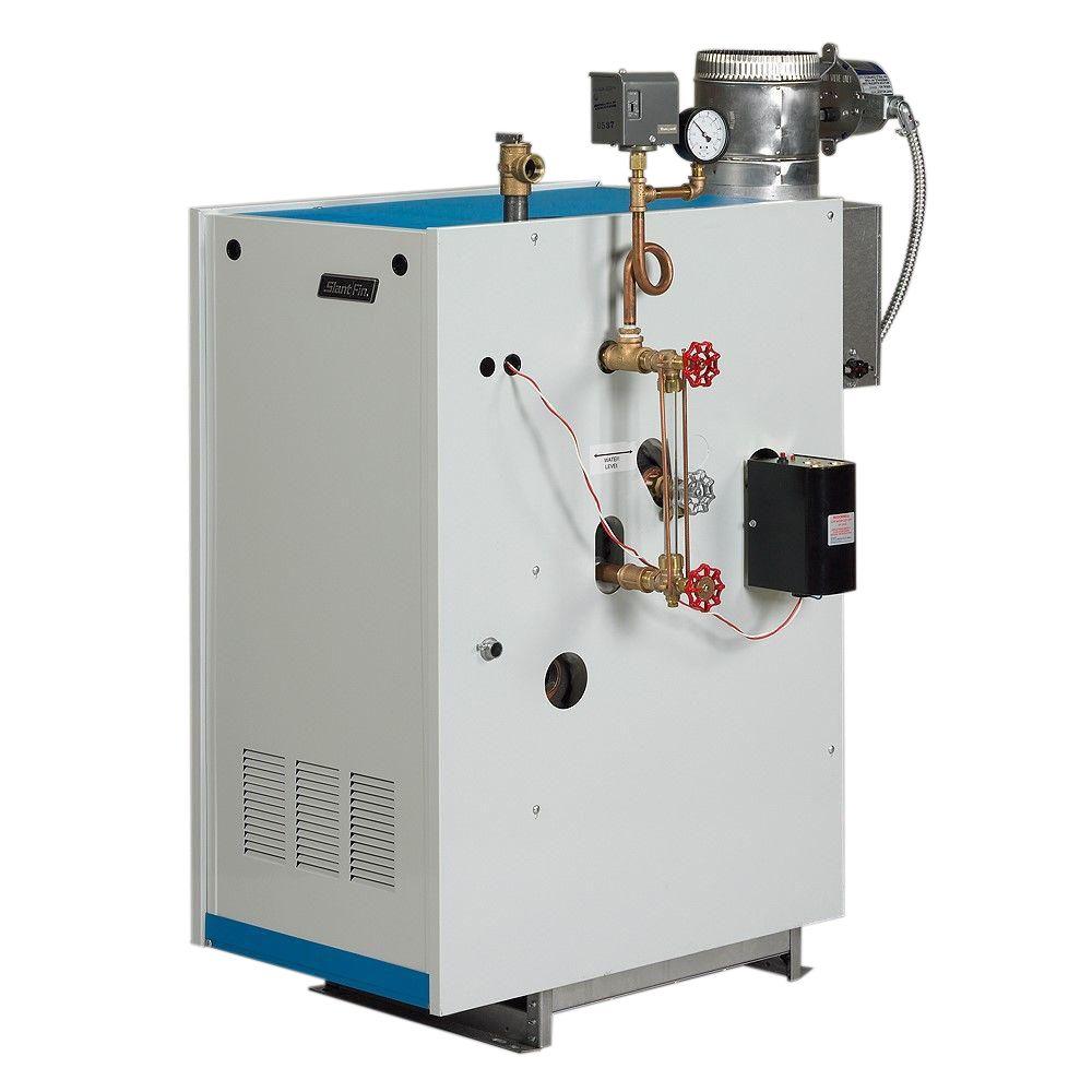 Slant/Fin Galaxy Natural Gas Steam Boiler with 100,000 BTU Input 61,000