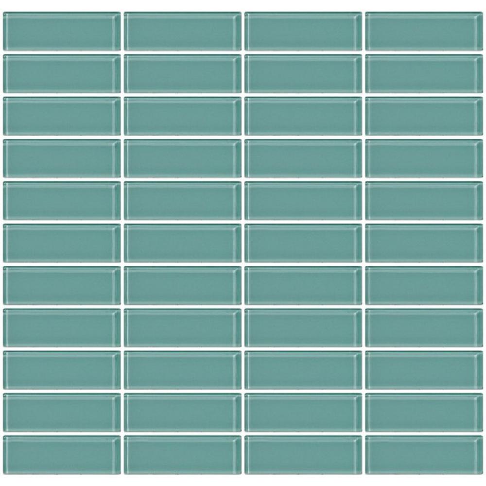 Ltl Home Products 12 In X 4 Mm Tile Esque Light Aqua Blue Ltl Home Products 12 In X 4 Mm Tile Esque Light