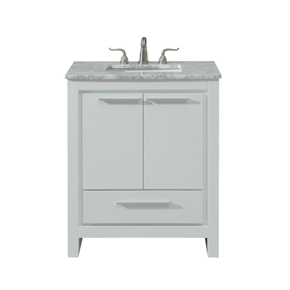 Goodrich 30 In Single Bathroom Vanity With 1 Drawer Shelf 2 Goodrich 30 In Single Bathroom Vanity