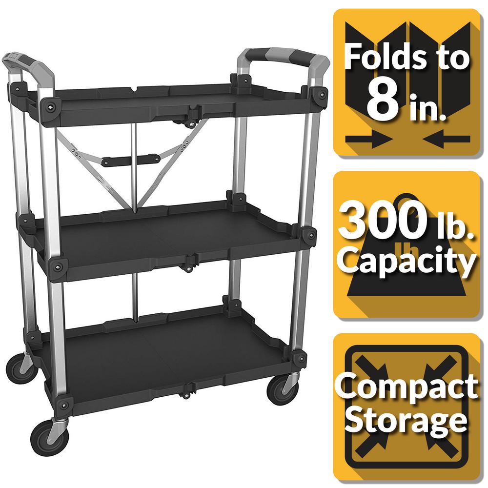 Utility Cart Wheels Utility Carts Garage Storage The Home Depot