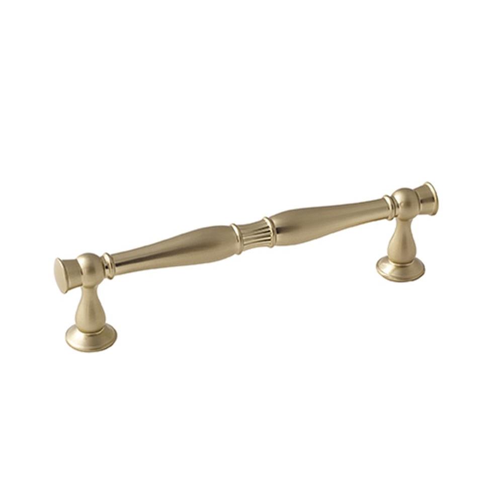 Amerock Crawford 51/16 in. (128 mm) Golden Champagne Pull