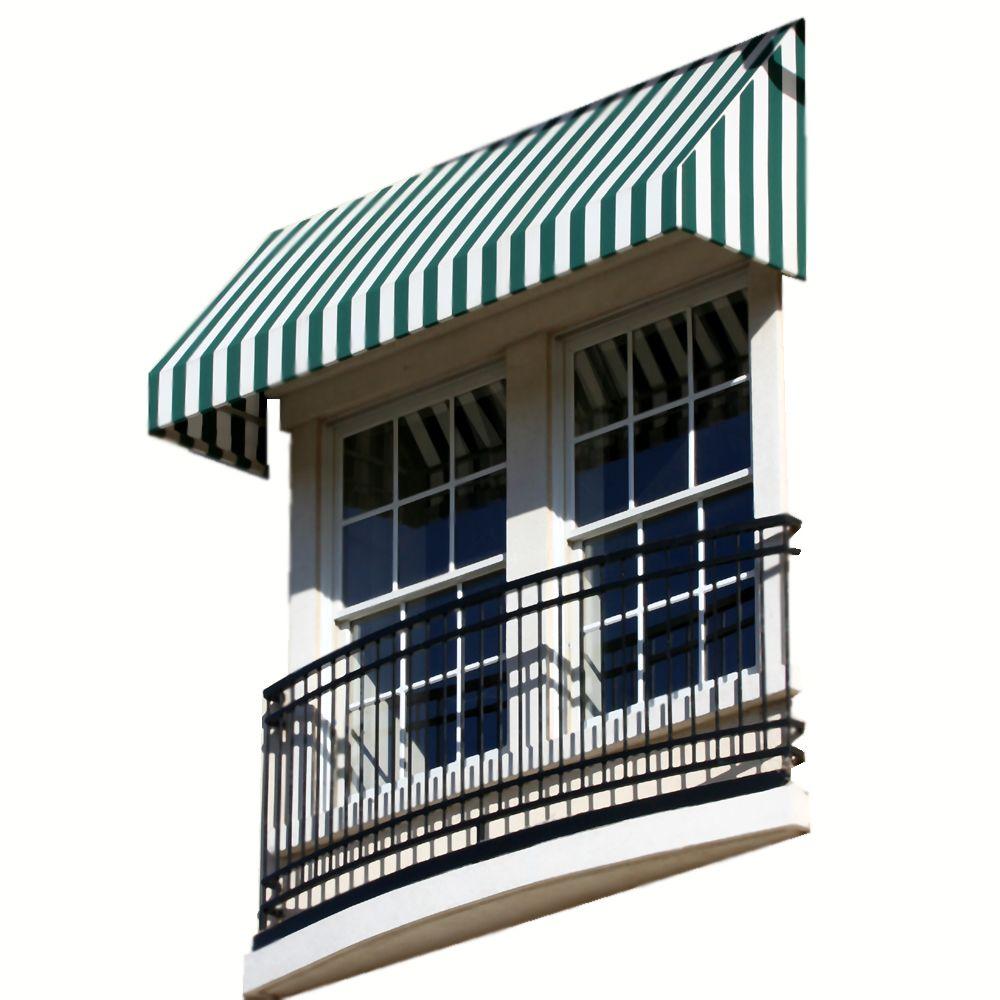 NuImage Awnings 4 Ft 1100 Series Door Canopy Aluminum Awning 16 In