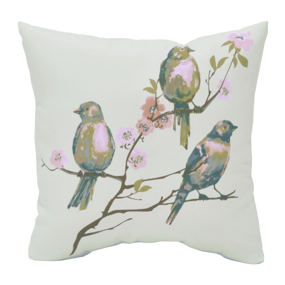 outdoor bird pillows