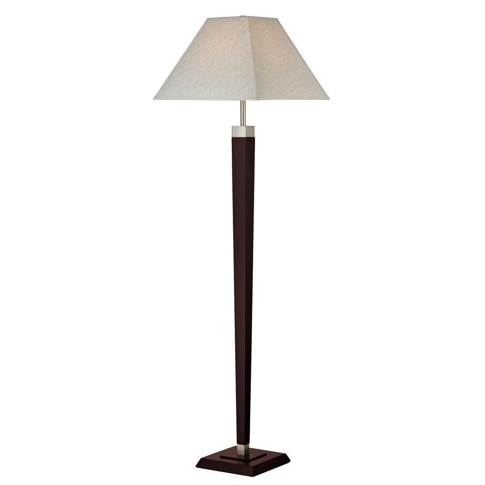 Filament Design Floor Lamps The Home Depot Mahogany Floor Lamp