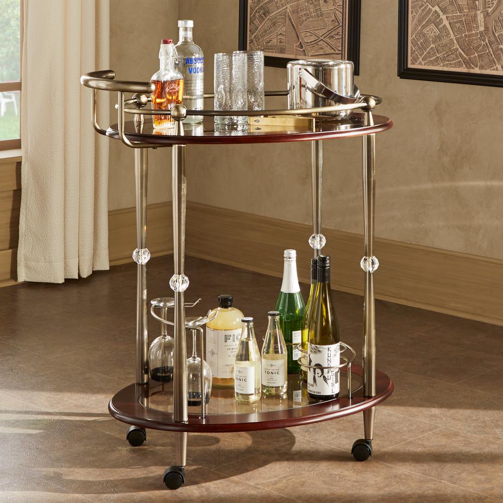 Bar Cart Creepingthyme Info Homesullivan Aimee Antique Br Bar Cart 40618abs 07ta The Home