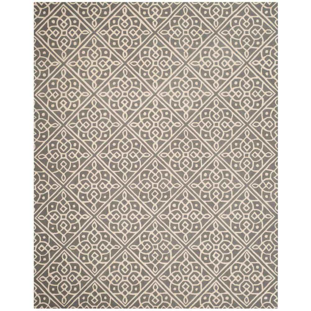 Safavieh Cambridge Dark Gray Ivory 8 Ft X 10 Area Rug Cam129x - Dark Gray And Ivory Area Rug Safavieh Cambridge Dark Gray Ivory 8 Ft X 10 Area Rug Cam129x - Dark Gray And Ivory Area Rug