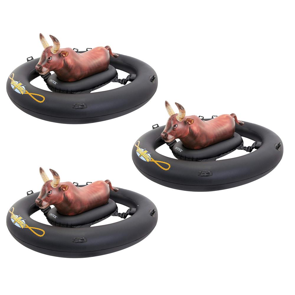intex bull riding pool toy