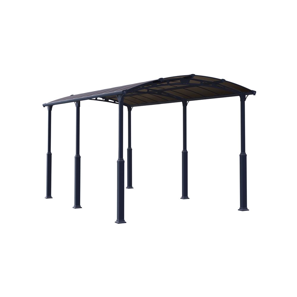 Palram Alpine 6400 12 Ft X 21 Ft Rv Carport And Shelter 705914