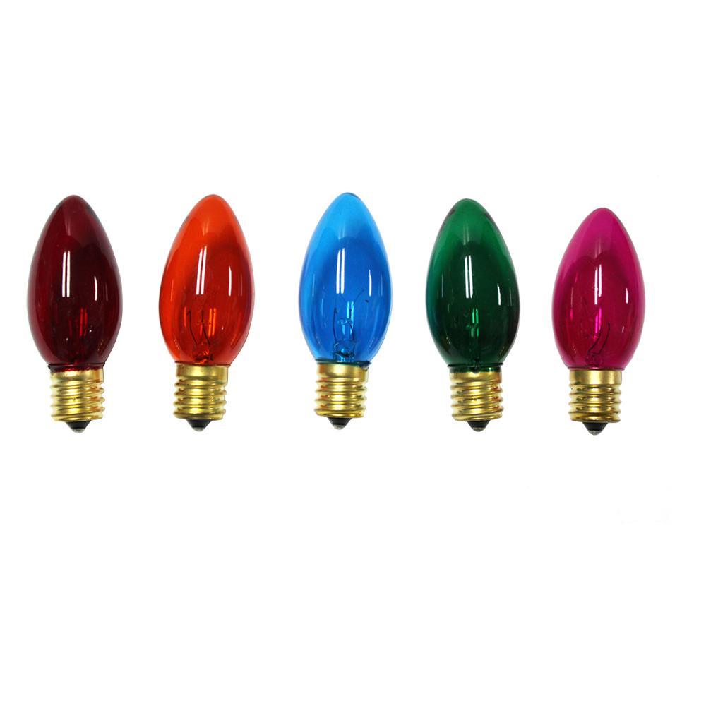 Home Accents Holiday C9 Replacement Christmas Light Bulbs 8 Pack