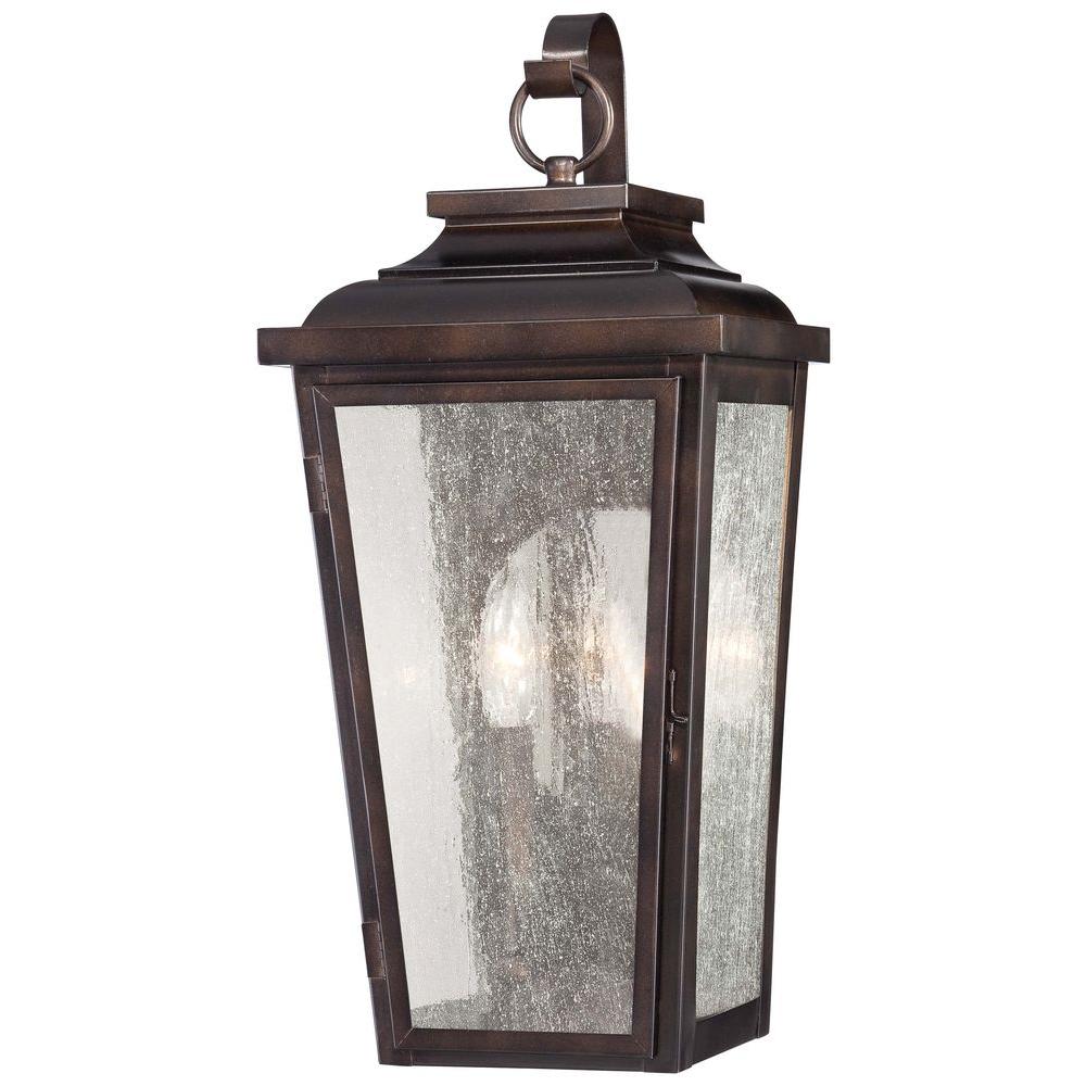 Bel Air Lighting Carriage House 2Light Outdoor Oiled Bronze Coach