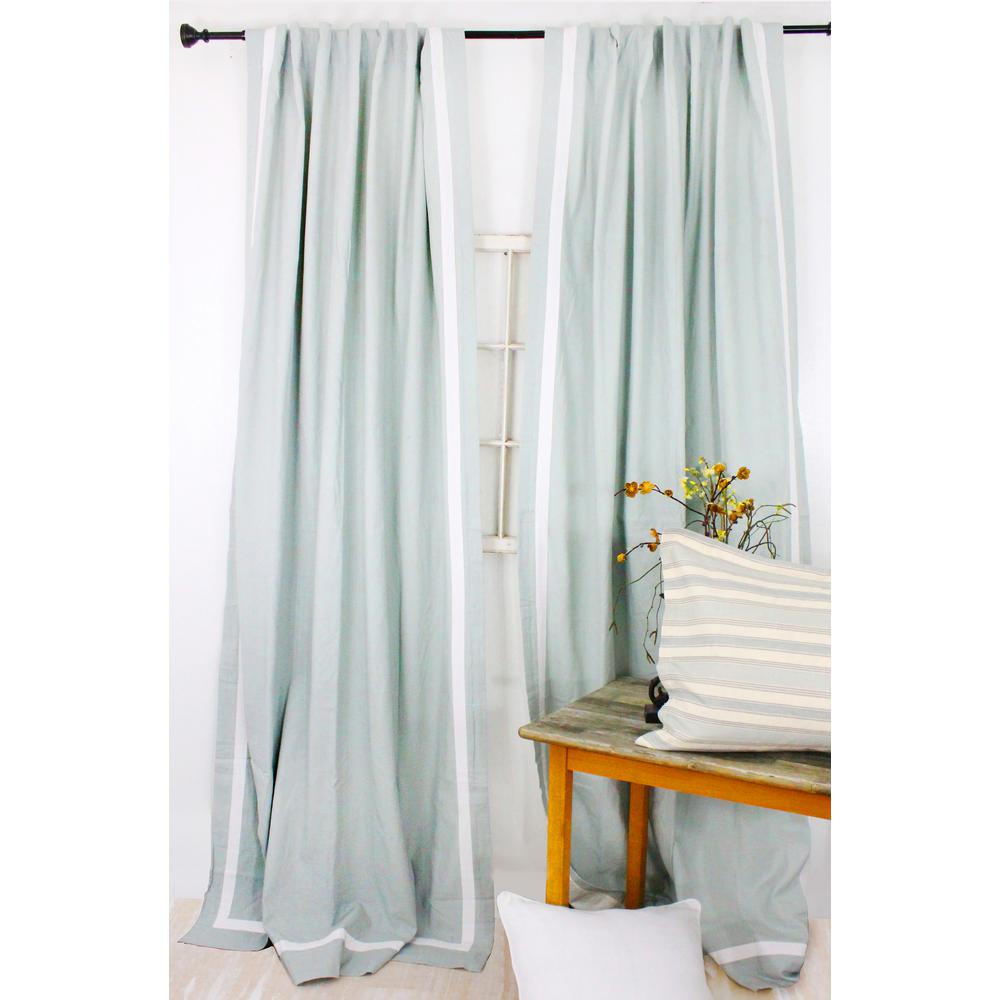 Cotton 100 Window Treatments The Home Depot