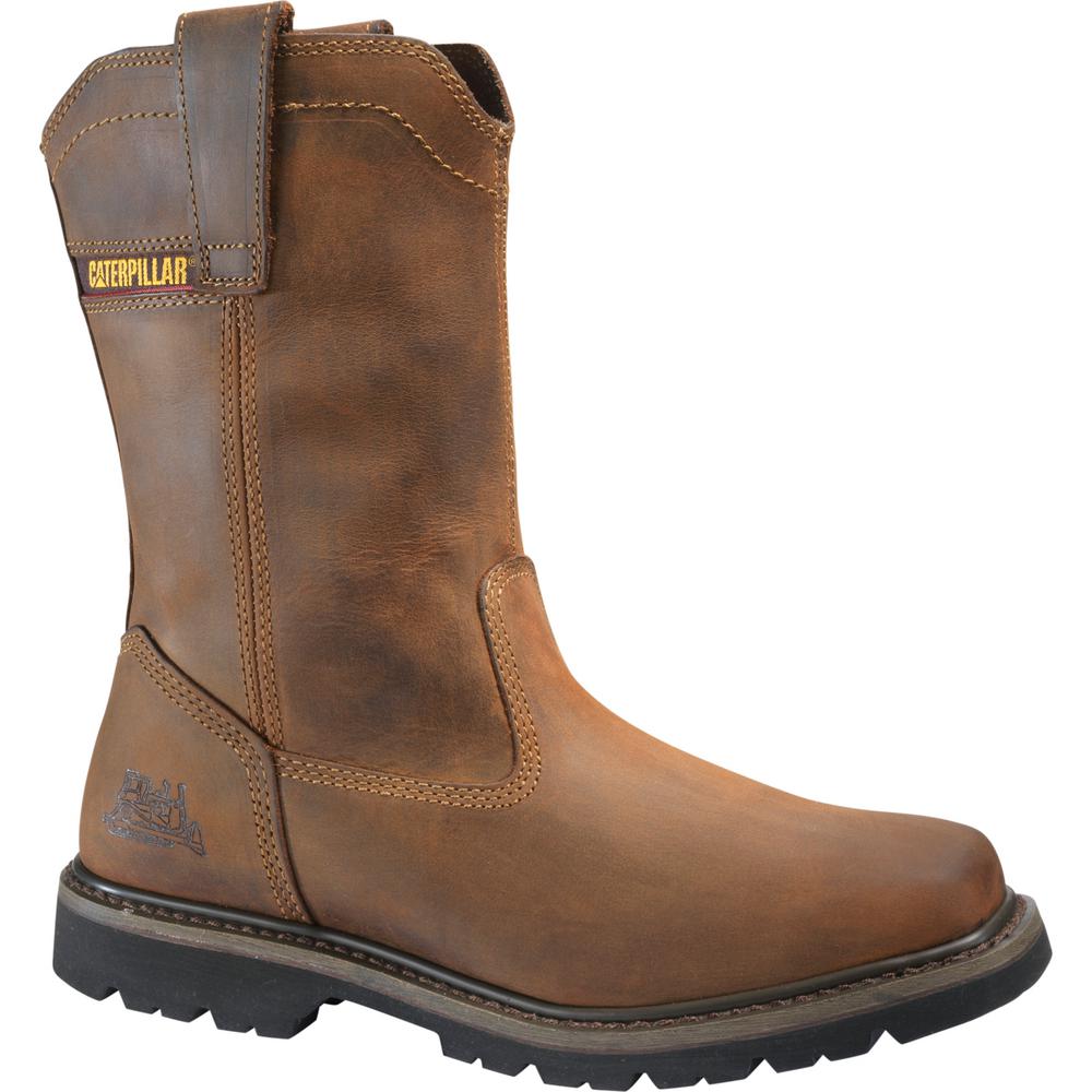 caterpillar soft toe work boots