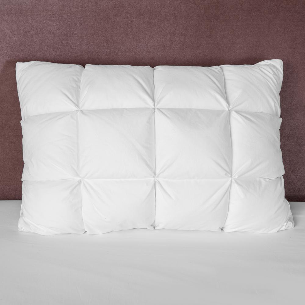 BioPEDIC Memory Cloud Baffle Box Jumbo Oversized Fiber Pillow80314