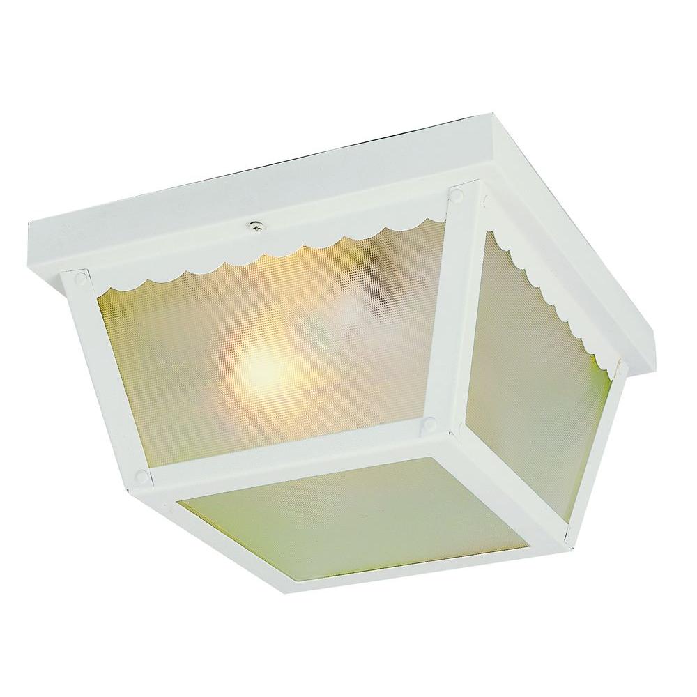 Lithonia Lighting Ovt Gray Outdoor Vapor Tight Ceiling Light Flush Lithonia Lighting Ovt Gray Outdoor Vapor Tight Ceiling Light Flush Mount 150i 120 M6 The Home Depot