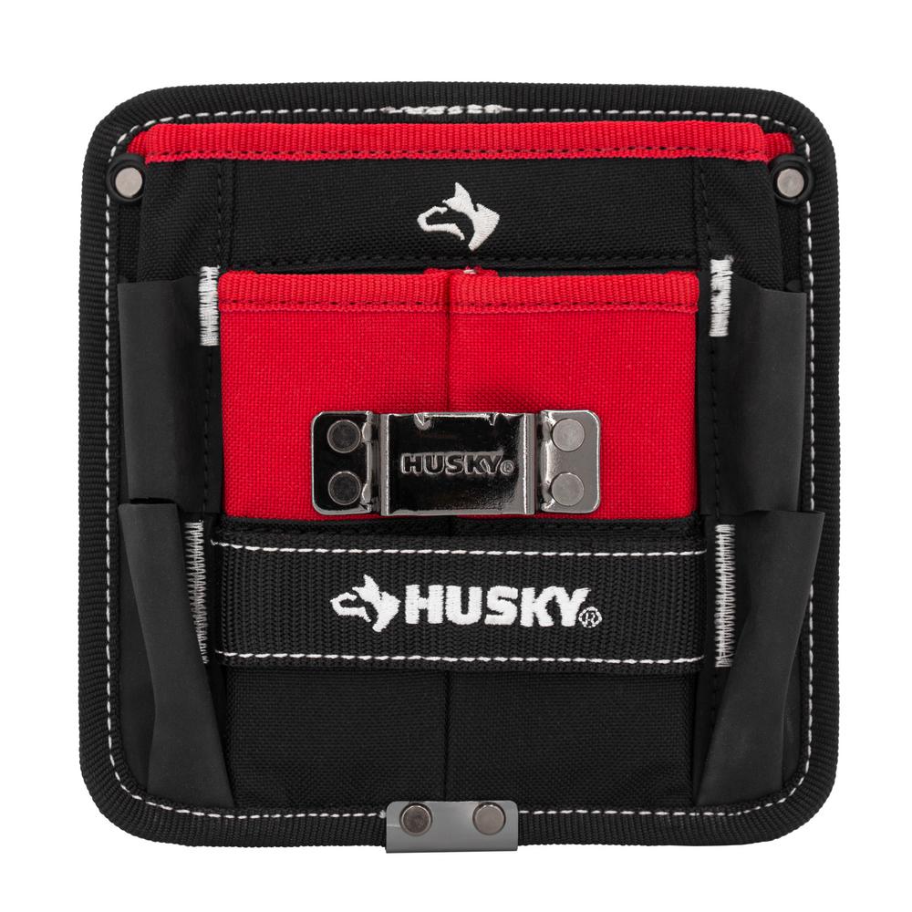 Husky 7 in. 3Pocket Tape and Pencil Pouch BagHD55200TH The Home Depot