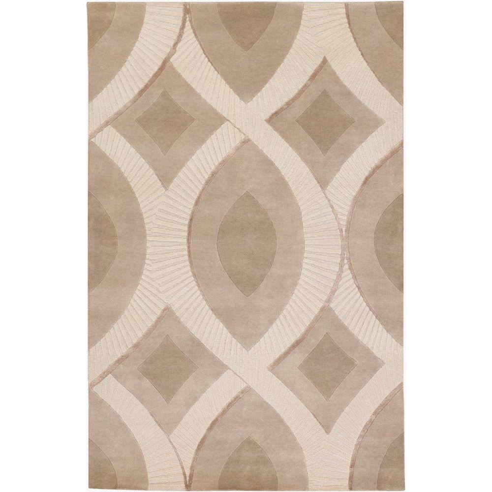 Surya Candice Olson Ivory 5 Ft X 8 Contemporary Area Rug Surya Candice Olson Ivory 5 Ft X 8 Contemporary Area Rug