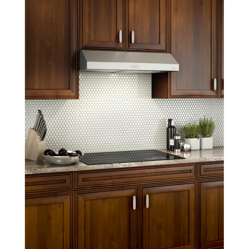 Broan Glacier Deluxe 30 In Convertible Under Cabinet Range Hood