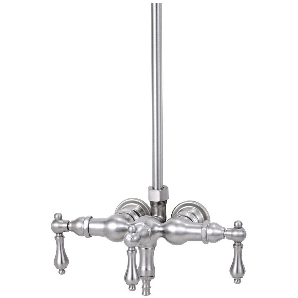 Elizabethan Classics Tw31 3 Handle Claw Foot Tub Faucet Without