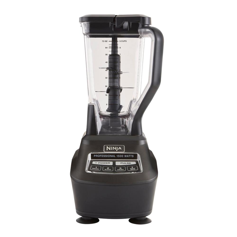 Ninja Mega Kitchen System 72 Oz 3 Speed Black Blender And Food